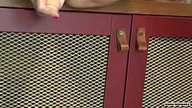 Neighbor Joins Filthy Threesome with Horny Bimbo Doll