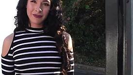 Glamorous Tgirl In Lingerie Craves Black Cock Handjob And Cum