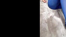 sexy latina laura in heels lingerie pantyhose big tits ass ready for fucking