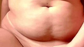 Blonde Natural Tits Tease in Solo Masturbation