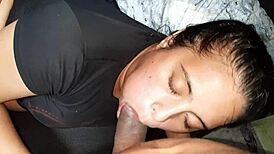 stepsister delivers those mouthwatering homemade blowjobs every time