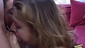 perfect babes tease and thrill with a mysterious stranger's impressive tool