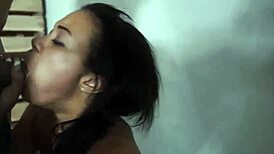 Juicy Teen Adrian Maya Bounces on Double Penetration Cocks Then Swallows Load