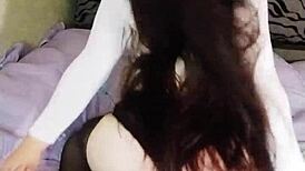 damn lammy pixel shakes that big ass so sexy in lingerie 💦🍑