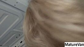 Granny Kicks Me Out After Steamy Maturevan Ride