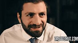 Blonde Secretary Bent Over Desk Takes Boss Cock Doggystyle to Save Job