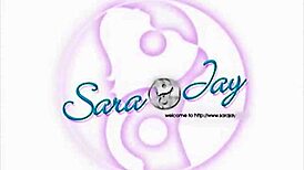 sara jay oils up her huge tits and fingers that busty cougar pussy solo