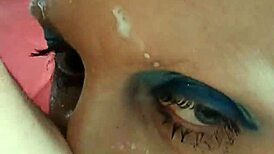 german milf sandra loves facefucking deepthroat anal creampie strangle