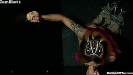 kim, is there anything you won't swallow at the gloryhole?