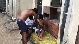 Monster Cocks Pound BBW Neighbors Big Ass Pussy Doggystyle Outdoors by Well Creampie Squirting