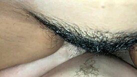 stepmom's friend licks chocolate creampie then fucks tight pussy