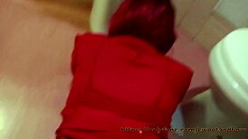 Wife sneaks off at party cheats with lover while cuck hubby watches