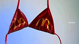 girls micro bikinis bathing leather costumes big ass bath