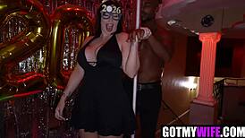 vivian taylor rips clothes in stripclub vip for taboo mommy petite ass fuck