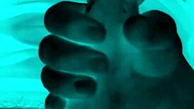 prettyfeetelite's husband leaves wife alone at hotel, friend tricks her into handjob blowjob facial cumshot before returning from beer run