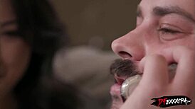 watch my wife take your huge black cock bro while i stare!