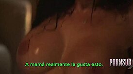 damn this heat got me—stepsis milf creampie seduction full spanish? watch now