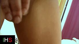 POV Sexy Mulatto Teen Fucked Hard in Shaved Pussy and Tight Ass