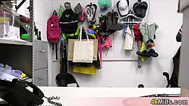 Blonde Housewife's Stealing Leads To Mall Cop Action