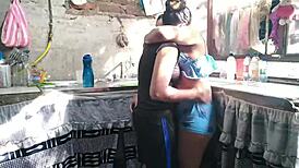 Neighbor Prostitute Seduces Licks My Ass While Washing Dishes