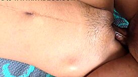 desi indian babe enjoys tight pussy sex with huge cock