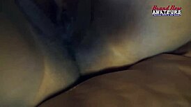 Skylar hops on sofa lets him buzz her clit fast with vibrating toy 😏🔥 petite ebony teen moans loud!