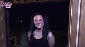 Anal Creampie Finishes Petite Cheerleader Daisy Garcia's Squad Tryout Fuck With Seth!