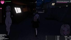 Lost Hottie Flashes Naked Body and Gets Huge Cock Anal Creampie in City