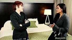 i'm screwin maxine x's tight asian holes lezdom style lily cade