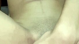 super horny petite babe fingers tight pussy solo