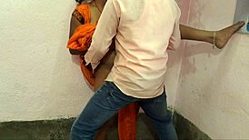 Skinny German Prostitute Licks Muscular Master's Hairy Pussy Asshole Gaping Cum-Filled Maledom Session.