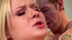 blonde public restroom gloryhole turns into wild anal riding and facial cumshots