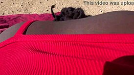 imagine getting caught fucking a fat ebony bbw with big black cock outdoors on valentines