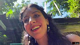 Why Cover Her Face with Cum in a Locker Room Then Parade at the Waterfall?