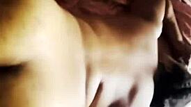 thick curvy bbw housewife with big natural tits gets ripped clothes and monster creampie from horny teen.