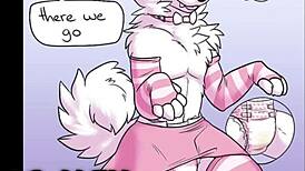 first furry diaper adventure unleashes waves of forbidden ecstatic thrills
