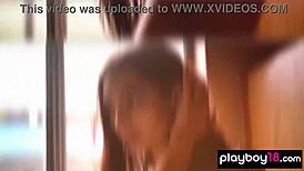 sarah mollica flashes small tits shower 💦✨