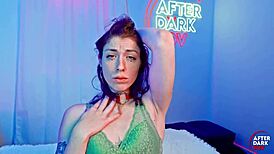 Nemesi Widow's alternative brunette body yields to deep POV anal in tight asshole