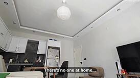 stepmom sneaks anal fun while daddy's away at work