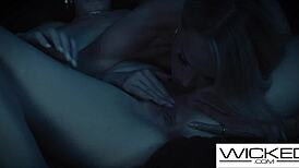 whoa emma hix sneaks up on that redhead to lick her pussy 😈🔥