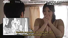 Chitose Saegusa Craves Ex-Lover's Son's Fat Cock While Tutoring!