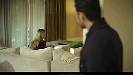 Ashley Lane and Tommy step cousins fuck pussy tits deepthroat facial