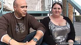 Jelli Bean Shakes Her Sexy Chubby Butt and Huge Tits