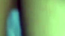 Lucky guy cums on side-lying prostitute's big ass