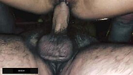 steamy sauna session heats up with brunette in black fishnet stockings and big ass