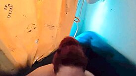 her thick latina curves make sucking my cock feel so insanely good