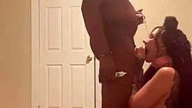 when your punished kitty takes rough garage domination