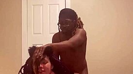 when your punished kitty takes rough garage domination