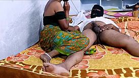 Desihotcouple Indian Village Wife Handjob Blowjob Footjob Creampie