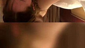 this blonde slut shakes with squirting orgasm from rough black domination 😱💦🍆